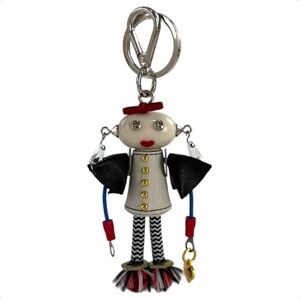 Prada Nancy Trick Robot Bag Charm Key Chain